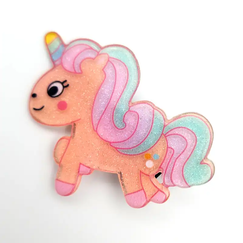 گیره مو دخترانه مدل یونیکورن کد SNG310