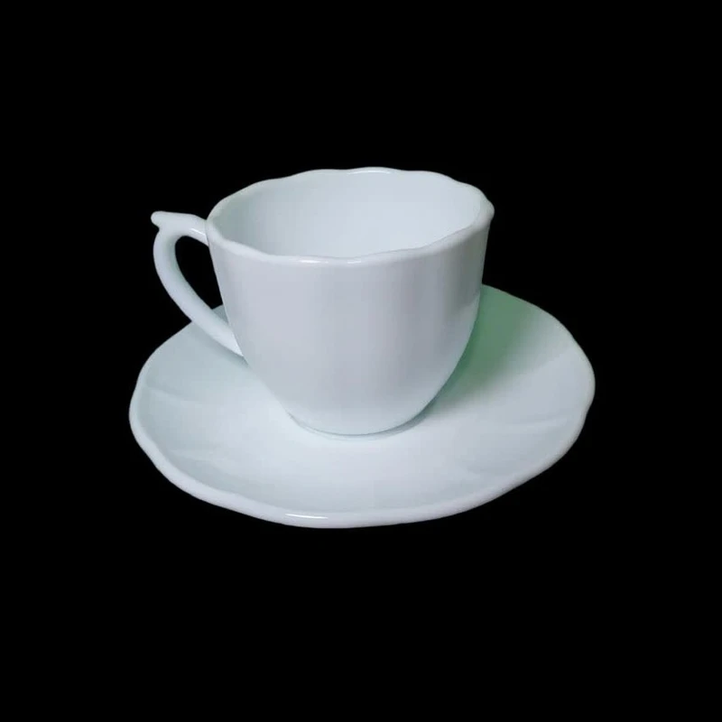 سرویس چای خوری 12 پارچه 6 نفره مدل نیلوفری 