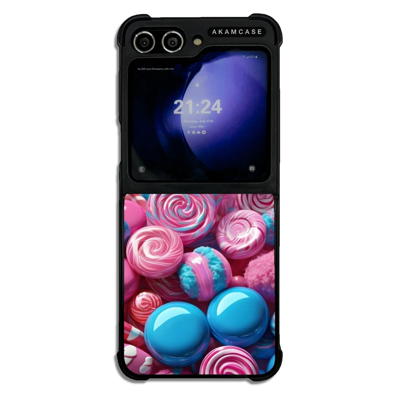 کاور آکام مدل AMC-WSGZFLIP5-CANDY-2 مناسب برای گوشی موبایل سامسونگ Galaxy Z Flip 5