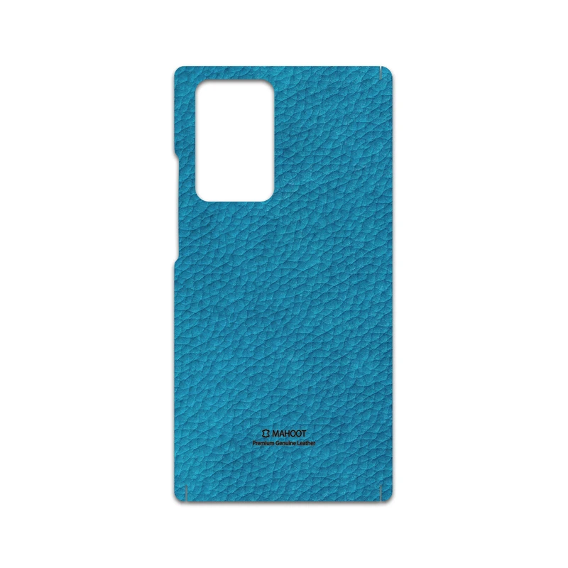 برچسب پوششی ماهوت مدل Blue-Leather مناسب برای گوشی موبایل سامسونگ Galaxy Note20 Ultra