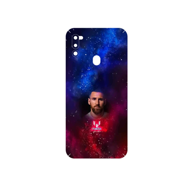 برچسب پوششی ماهوت مدل Lionel Messi 1 مناسب برای گوشی موبایل سامسونگ Galaxy M21 (2021) Edition