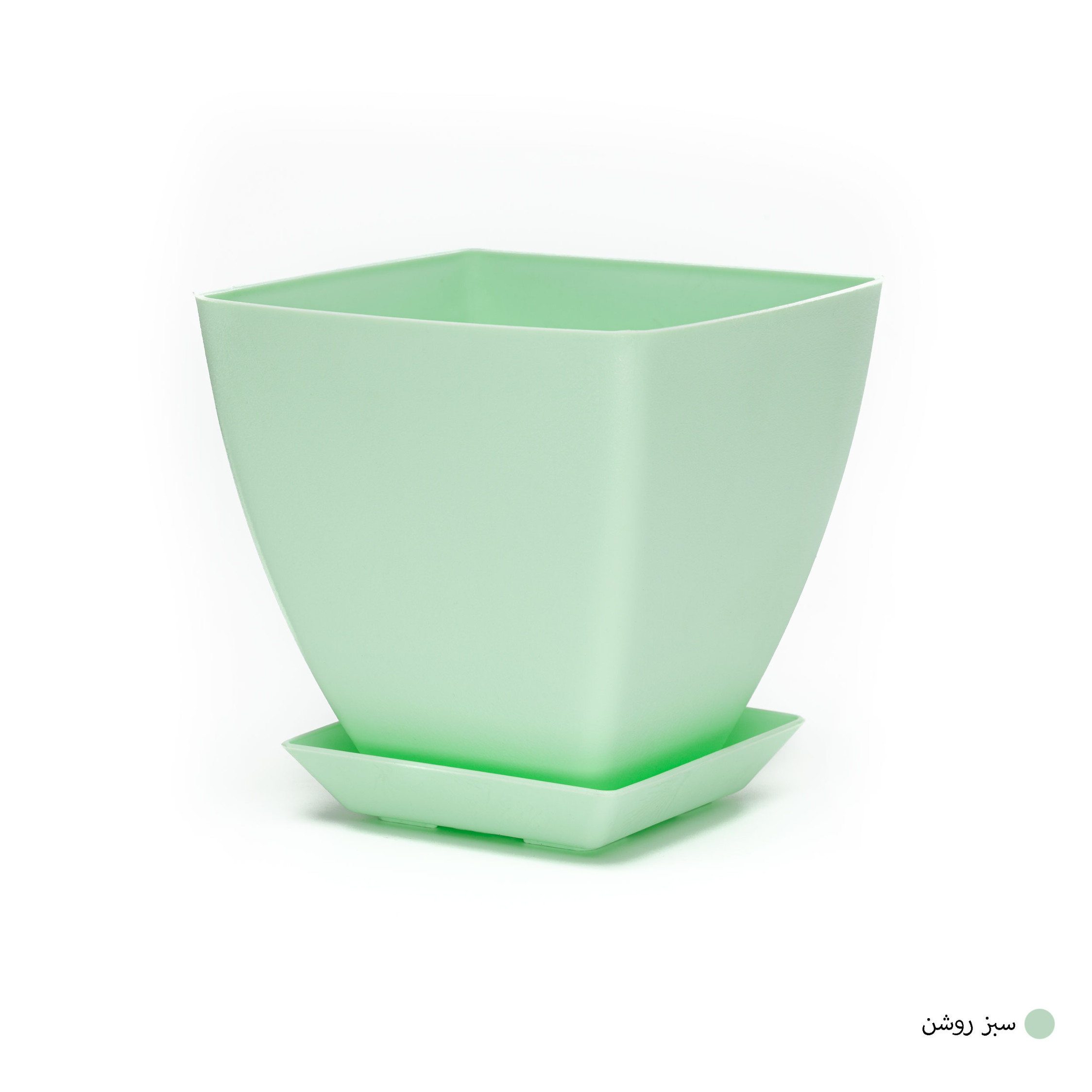 گلدان مدل پلاستیکی مربع کد 010 گلدان مدل پلاستیکی مربع کد 010