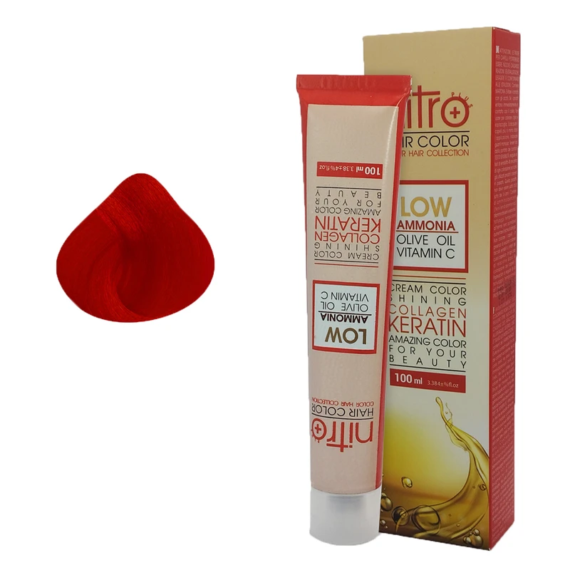 رنگ مو نیترو پلاس شماره 609.11 حجم 100 میلی‌لیتر رنگ قرمز گیلاسی