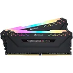 رم دسکتاپ کورسیر Vengeance RGB Pro DDR4 دوکاناله 32 گیگابایت 3600 مگاهرتز CL18 با هیت‌سینک خنک‌کننده و ماژول DIMM