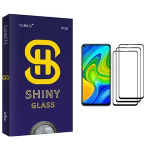 Atouchbo Shiny Glass Screen Protector For Xiaomi Redmi Note 9 Pack Of 3