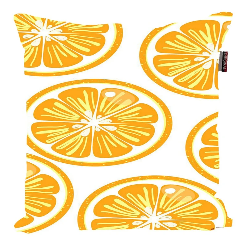 کوسن پاد آفرین مدل فانتزی طرح پرتقالی کد p545