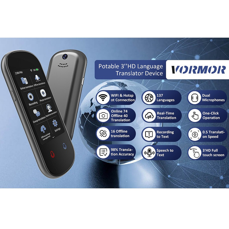 مترجم جیبی مدل VORMOR-Z2 مترجم جیبی مدل VORMOR-Z2