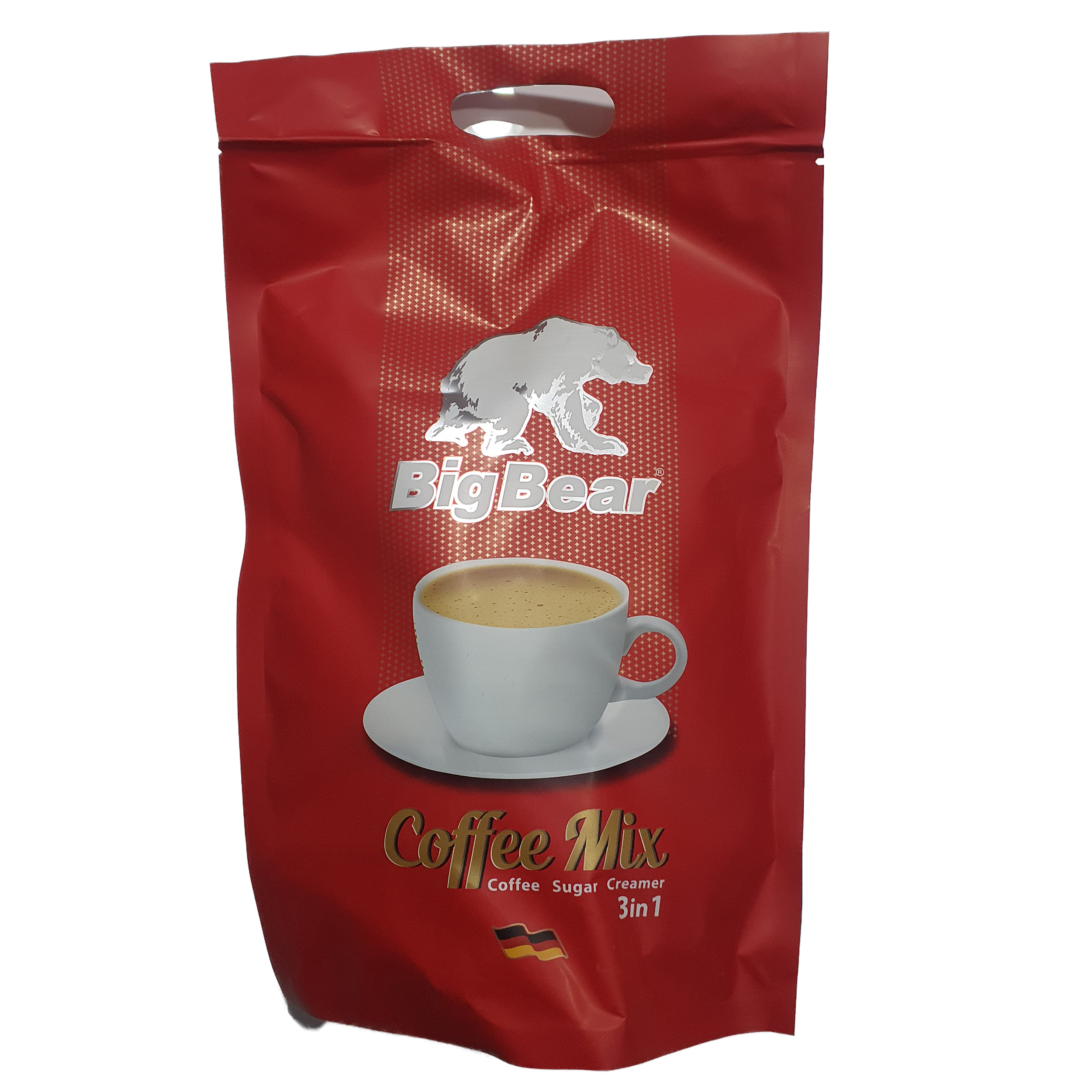 پودر مخلوط قهوه فوری 3 در 1 بیگ بیر - 380 گرم بسته 20 عددی