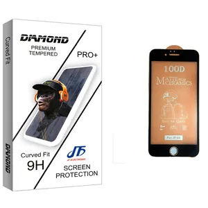 JF Diamond glass Screen Protector For Apple اپل iphone 6/6S