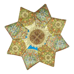 رومیزی ترمه مدل چهل تکه کد 87