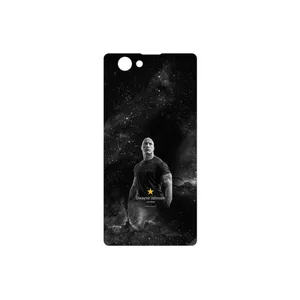 MAHOOT Dwayne Johnson Cover Sticker for Sony Xperia Z1 Compact