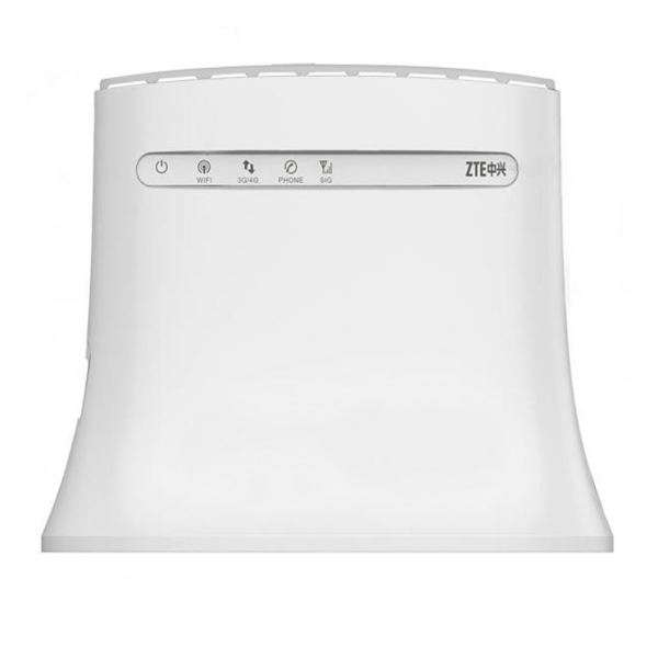 مودم زد تی ای مدل LTE MF283U - 4G LTE همراه با سیم کارت ایرانسل با بسته 100 گیگ اینترنت یکساله
