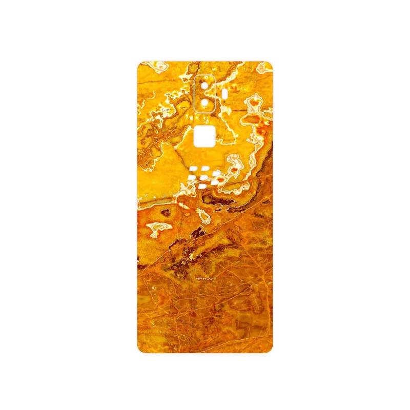 برچسب پوششی ماهوت مدل Gold Marble مناسب برای گوشی موبایل بلک بری Evolve