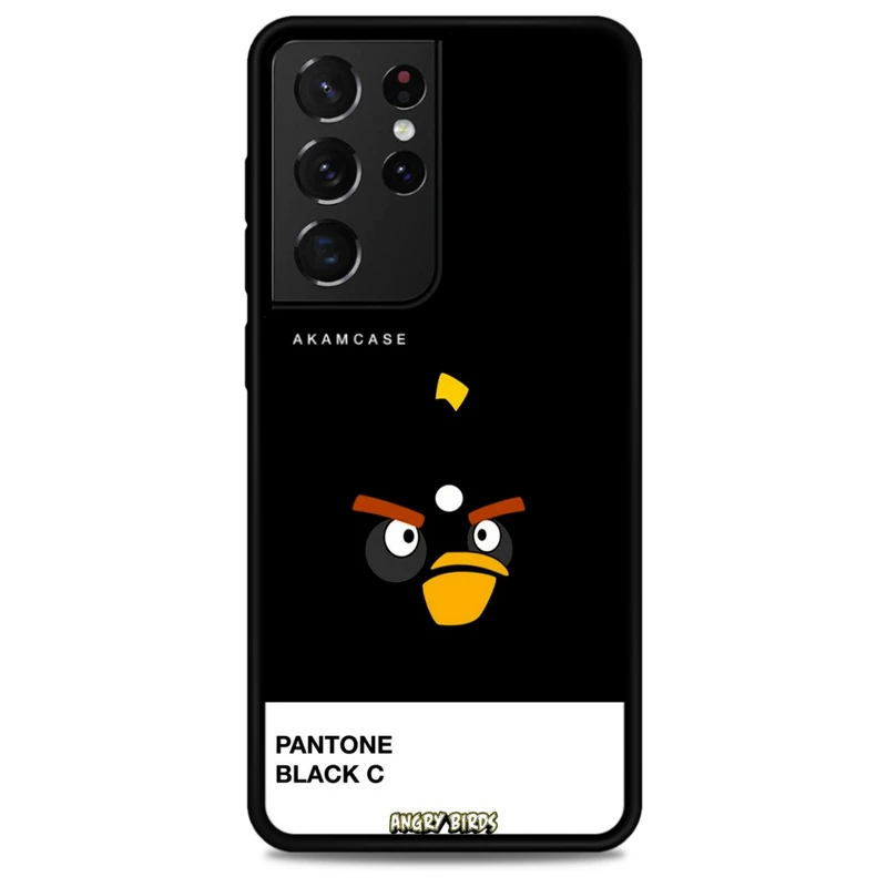 کاور آکام مدل AMC-WSGS21U-ANGRY BIRDS9 مناسب برای گوشی موبایل سامسونگ Galaxy S21 Ultra