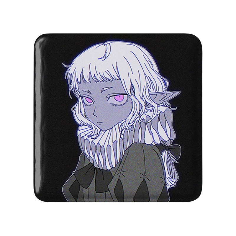 پیکسل خندالو طرح میثرون انیمه خوشمزه در سیاه چال مدل مربعی کد 35873