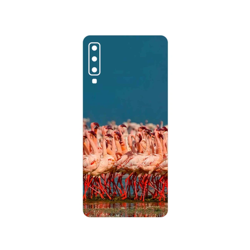 برچسب پوششی ماهوت مدل Flamingo مناسب برای گوشی موبایل سامسونگ Galaxy A7 2018