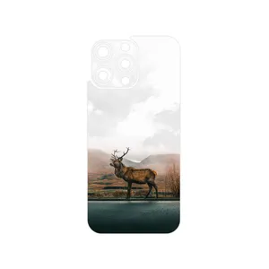 MAHOOT Horned_Deer Cover Sticker for Apple iPhone 16 Pro Max