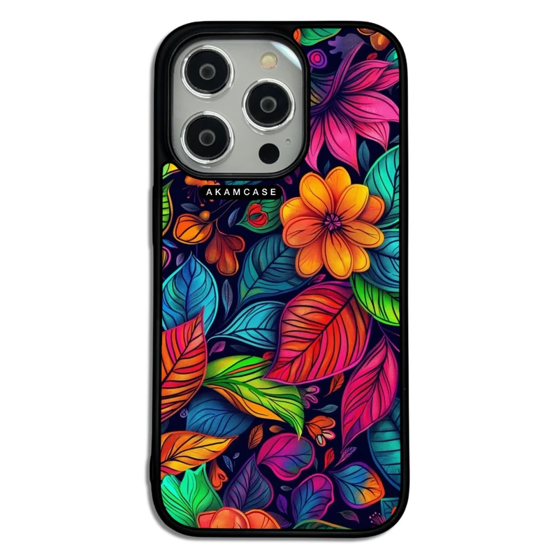 کاور آکام مدل AMC-WA14PRO-FLOWERS-38 مناسب برای گوشی موبایل اپل iPhone 14 Pro