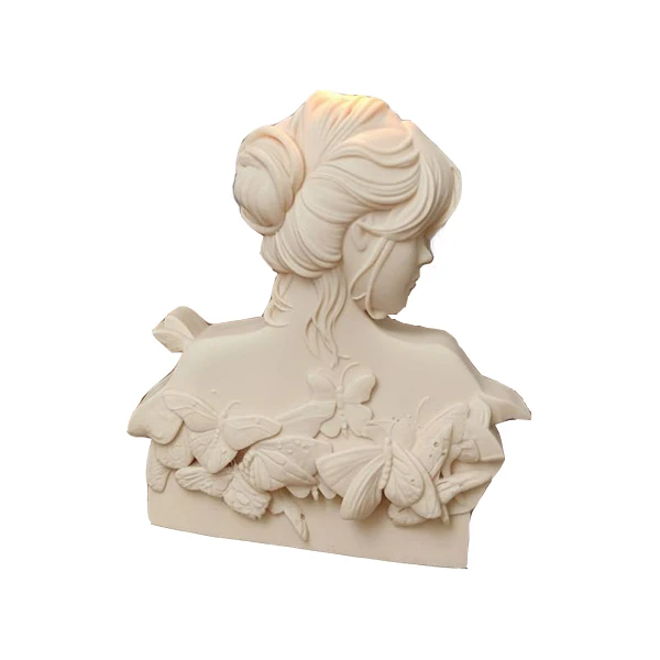 شمع دست‌ساز بدون‌بو مدل کتیبه دختر پروانه ای کد 11 زمان اتمام 6 ساعت