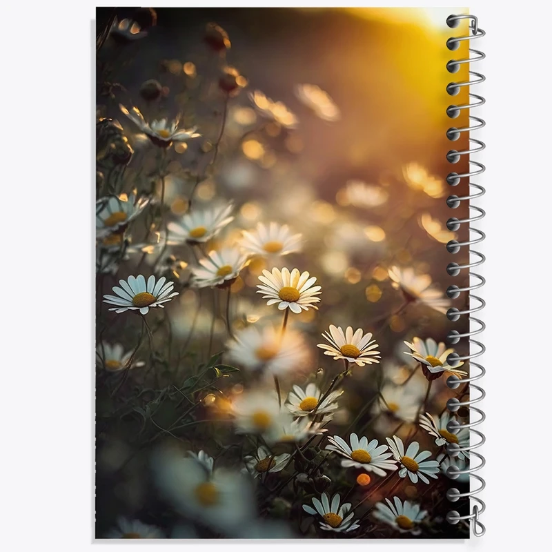 دفتر مشق 50 برگ خندالو طرح گل کد F1437