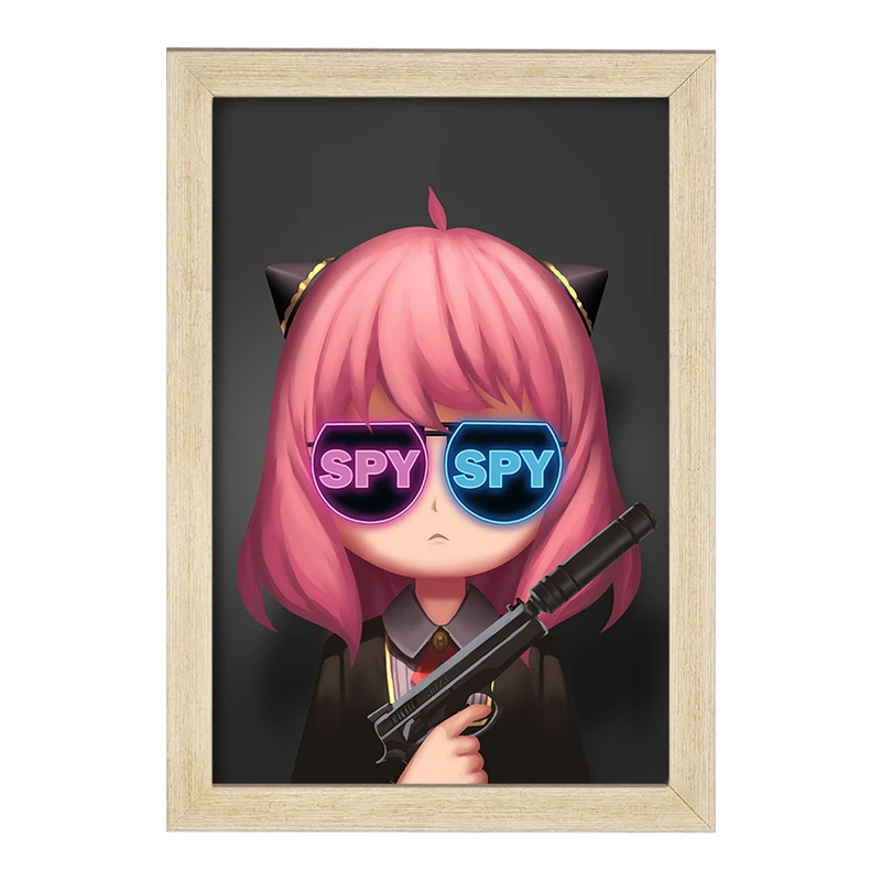 تابلو خندالو مدل آنیا انیمه اسپای ایکس فمیلی کد F896