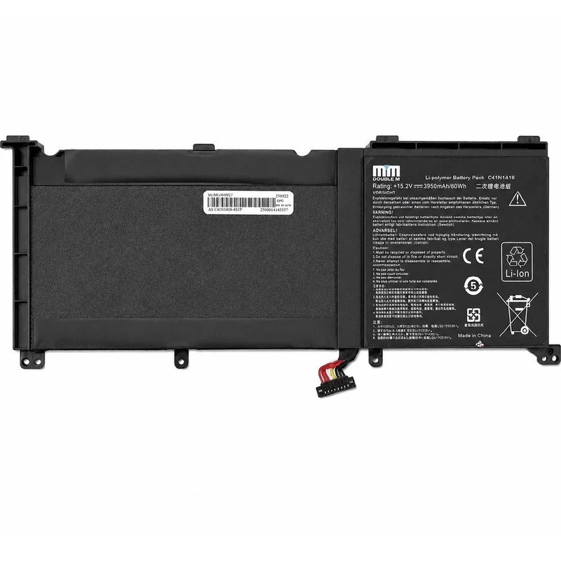 باتری لپ‌تاپ 6 سلولی مدل C41N1416 مناسب برای ZenBook N501JW ,UX501