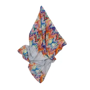 شال زنانه روژه مدل آبرنگی