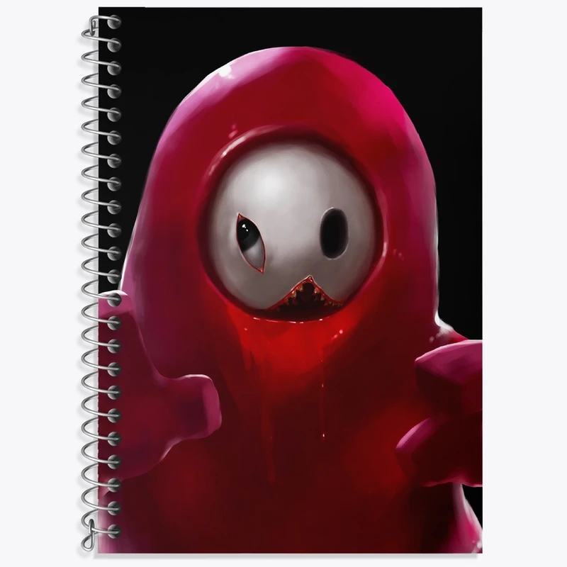 دفتر لغت 50 برگ خندالو طرح بازی فال گایز (Fall Guys) کد 32799