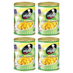 کنسرو ذرت شیرین شیفته - 370 گرم بسته 4 عددی
