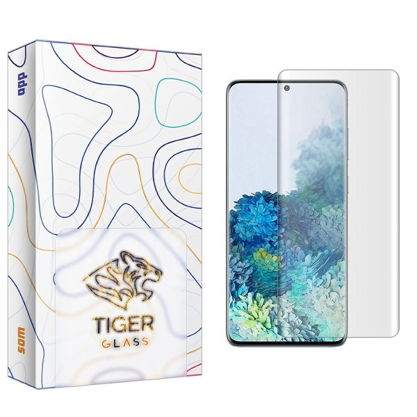 محافظ صفحه نمایش تایگر گلس مدل APL2 UV مناسب برای گوشی موبایل سامسونگ Galaxy S20 Plus