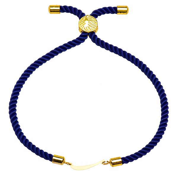 دستبند طلا 18 عیار دخترانه کرابو طرح ر مدل Krd1304