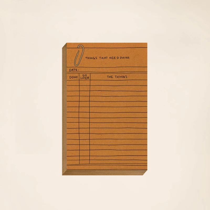 کاغذ یادداشت مریخ مدل  Done 2005 سایز 15×9 سانتی‌متر بسته 100 عددی