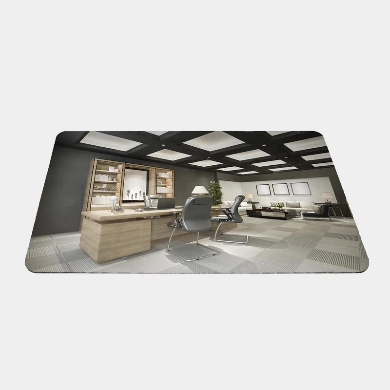 ماوس پد طرح دفتر سایز 24x37 سانتی متر