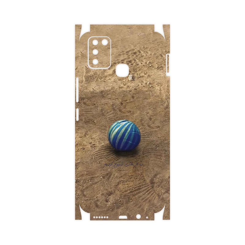 برچسب پوششی ماهوت مدل Ball Nostalgia-FullSkin مناسب برای گوشی موبایل اینفینیکس Smart 6 X657B