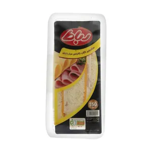 ساندویچ کلاب کالباس مرغ با پنیر رباط - 150 گرم 