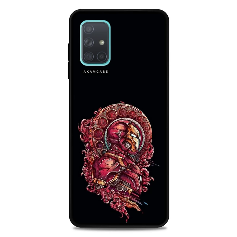 کاور آکام مدل AMC-WSGA52-IRON MAN8 مناسب برای گوشی موبایل سامسونگ Galaxy A52