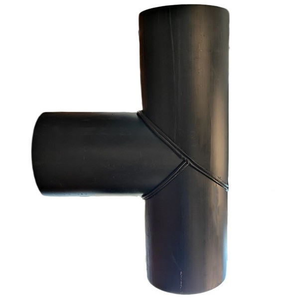 سه راه تبدیل پلی اتیلن آب صنعت روتن کار مدل ماشینکاری 125mm - PN10 - PE100 به 110mm