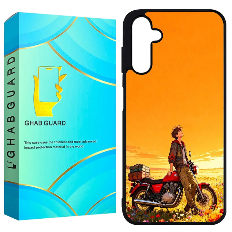 کاور قاب گارد طرح موتور سوار مدل GCHPA25 مناسب برای گوشی موبایل سامسونگ Galaxy A25