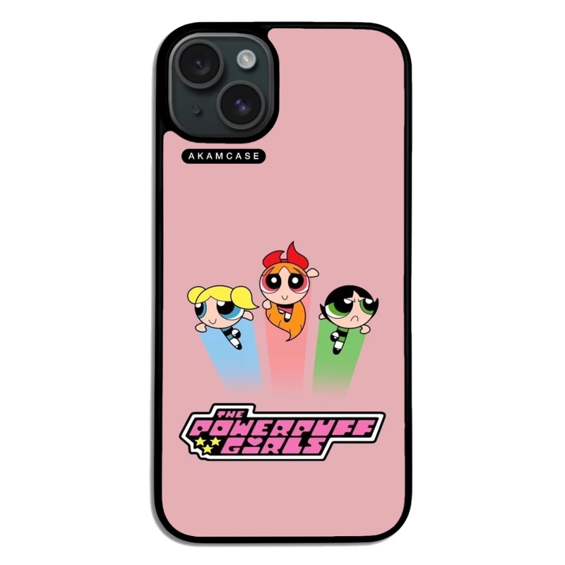 کاور آکام مدل AMCWA15PLUS-POWERPUFF GIRLS 5 مناسب برای گوشی موبایل اپل iPhone 15 Plus