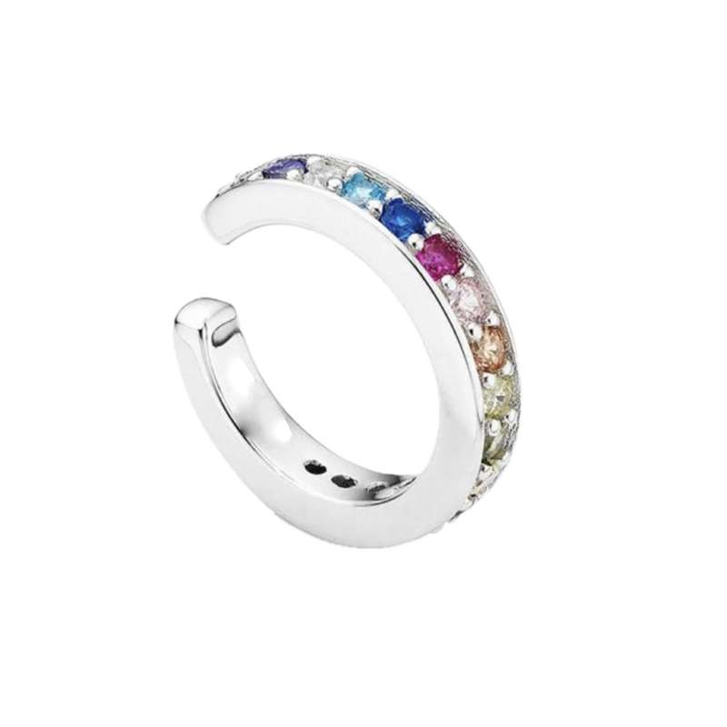 پیرسینگ نقره زنانه مدل ایرکاف کد 1037