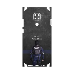 MAHOOT Police Officer-FullSkin Cover Sticker for Xiaomi Redmi Note 9