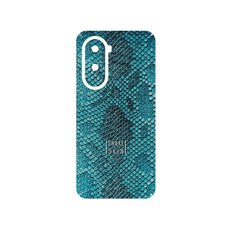 برچسب پوششی ماهوت مدل Blue Snake Skin مناسب برای گوشی موبایل شیائومی Poco M7 4G