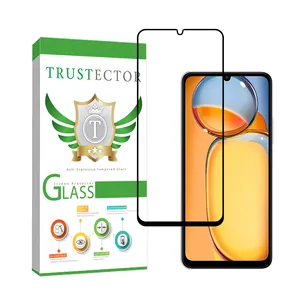 Trustector DSUPERT Screen Protector For Xiaomi Redmi 13C 4G / Redmi 13C 5G / Redmi 13R / Poco C65 / Samsung Galaxy A05 / Galaxy A05s / Realme C51 / Realme C53 