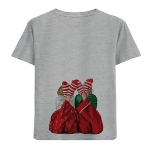 تی شرت آستین کوتاه دخترانه مدل رفیق D173