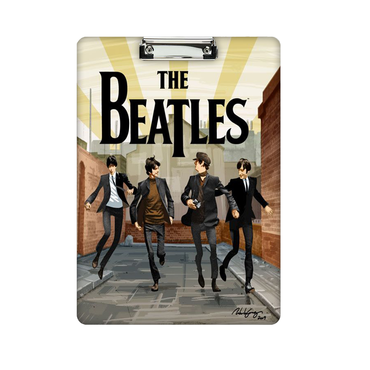 تخته شاسی طرح BEATLES کد 1254 سایز A4