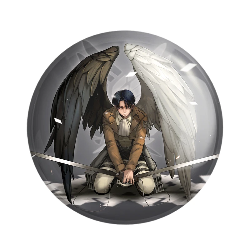 پیکسل خندالو مدل لیوای انیمه اتک آن تایتان کد 18556