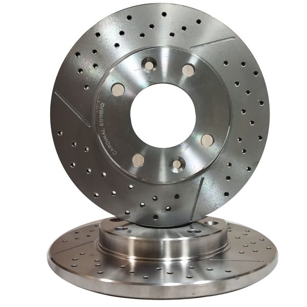 دیسک ترمز چرخ جلو کاردینال کد Rio03 مناسب برای ریو بسته دو عددی