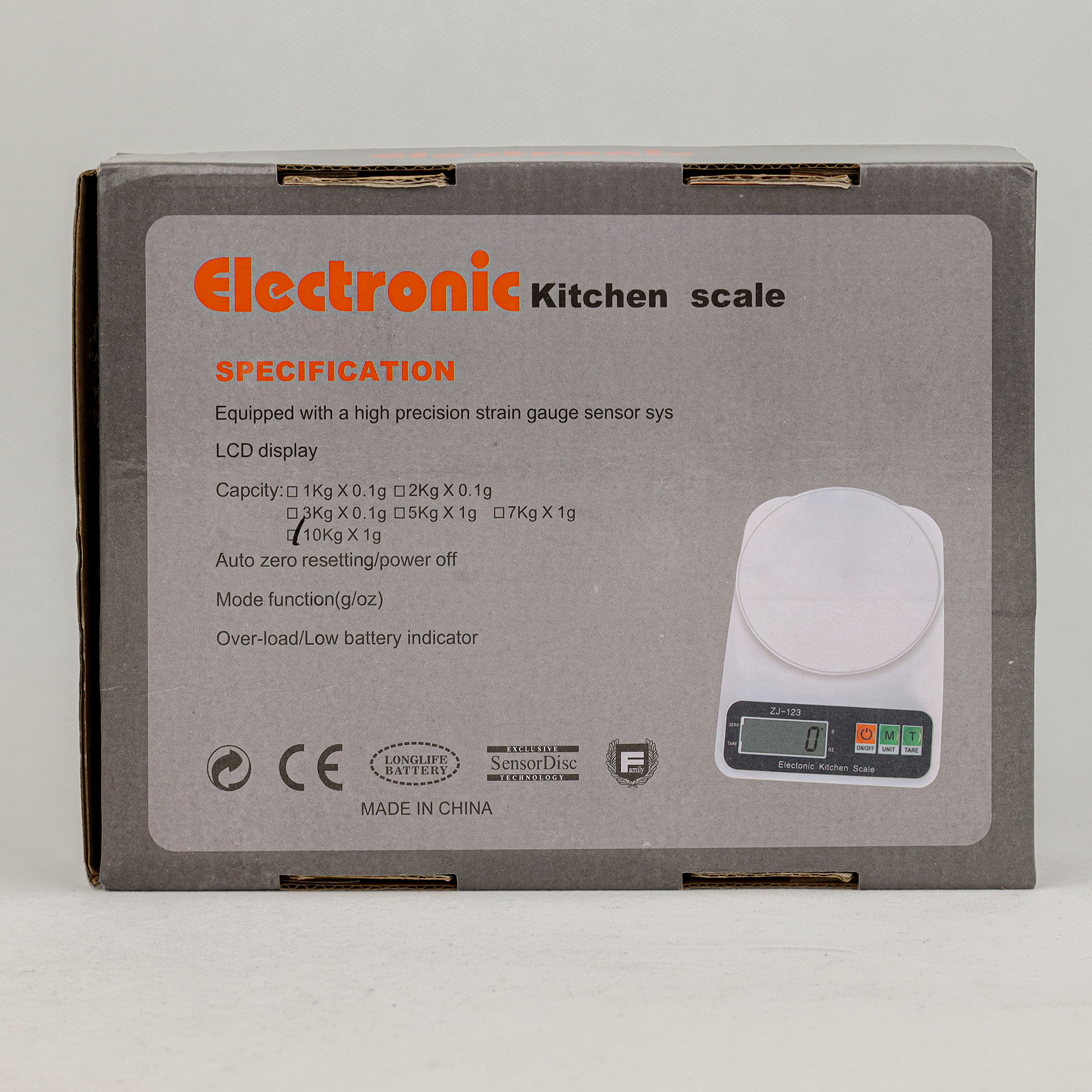 ترازوی آشپزخانه مدل ZJ-123