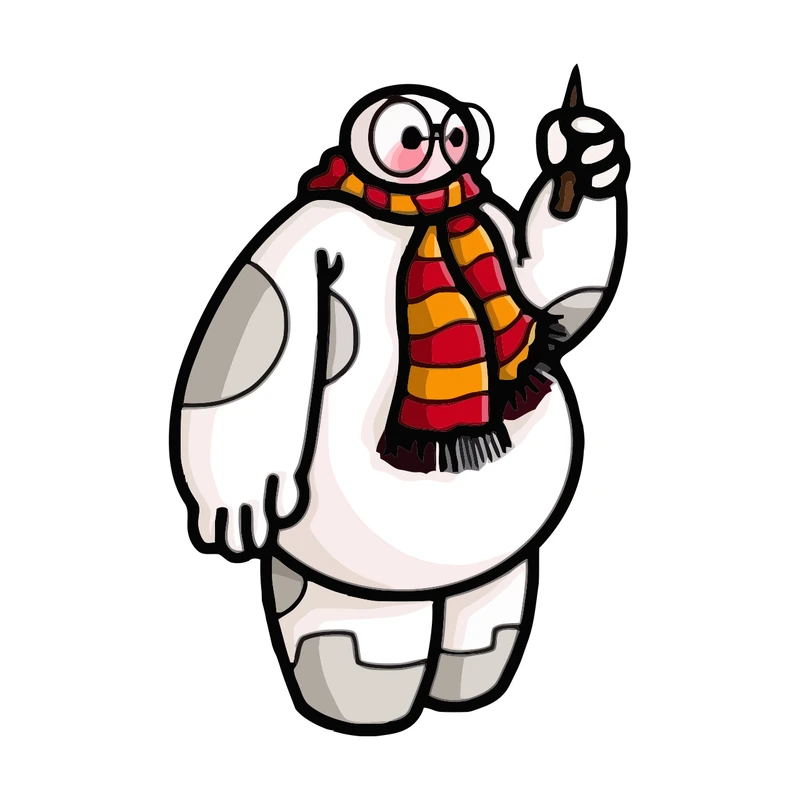 استیکر لپ تاپ طرح آدمک کد 2231