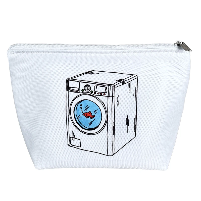 کیف لوازم آرایش دخترانه خندالو مدل ماهی در لباسشویی کد 9020